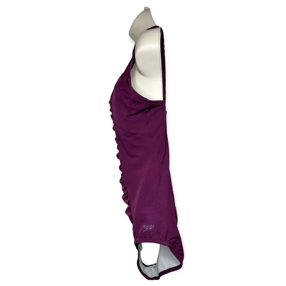 Speedo Purple One Piece Swimsuit 10‎ - Picture 3 of 14